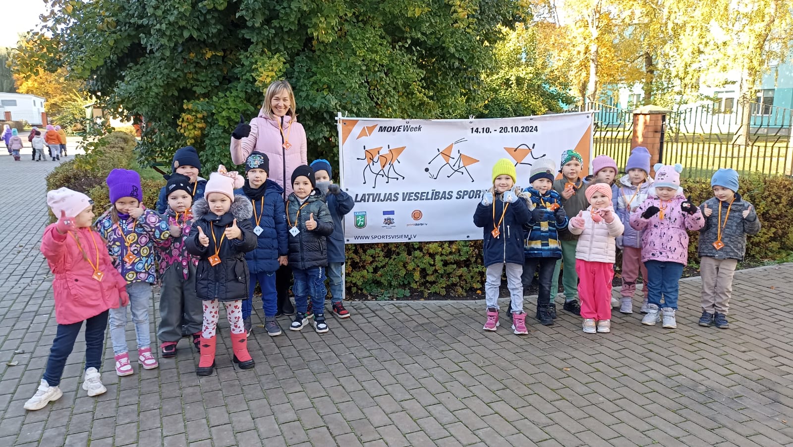 Latvijas Veselības sporta nedēļas pasākums “Ar rudens krāsām sveiksim rudeni!”